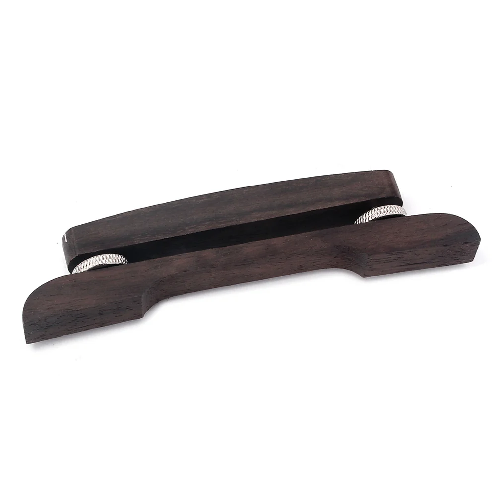 Guitar Bridge Metal & Wood Rosewood Bridge Floating For Archtop Jazz Guitar Musical Instrument