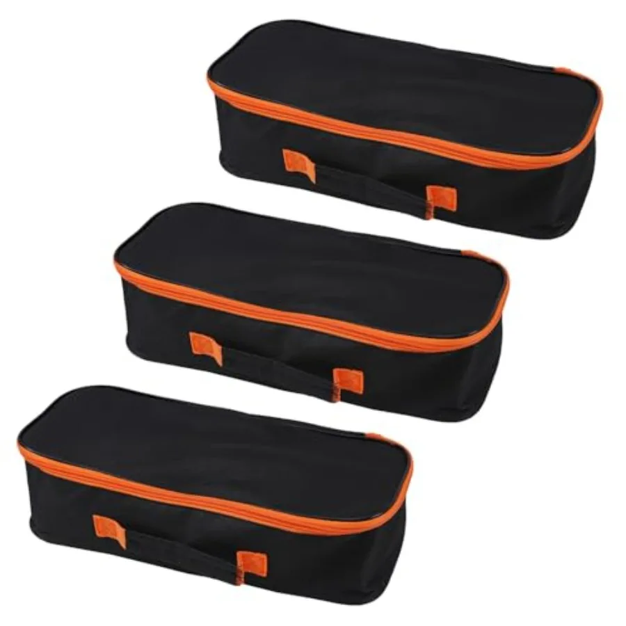 

3pack Tool Pouch with Zipper Utility Small Tool Bag for Screw Plier Wrench Screwdriver Mechanic Car Vacuum Men garden Hand Powe