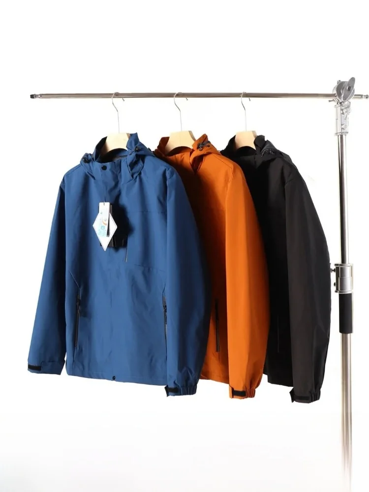 

3D индивидуальный мужской уличный джет, водонепроницаемый, ветрозащитный, осенний, всепогодный, горный, серия, Fce, на подкладке, на молнии, с капюшоном