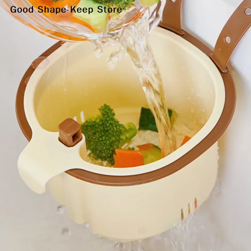 

Hanging Kitchen Drain Basket, Tea Leaves, And Kitchen Waste.Household Kitchen Sink Drain Basket For Separating Food Scraps