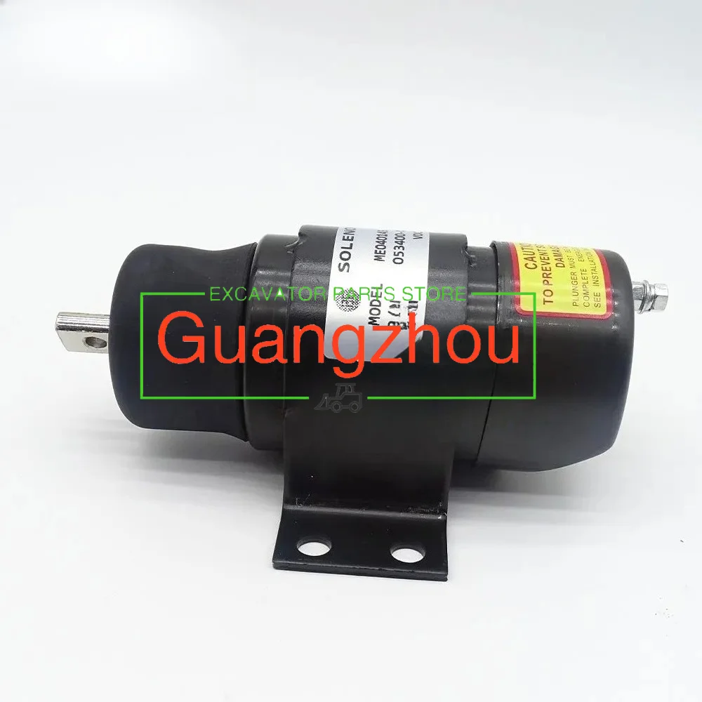 ME040145 24V 053400-0745 Stop Solenoid for HD800 HD900 HD250 HD450 Excavator