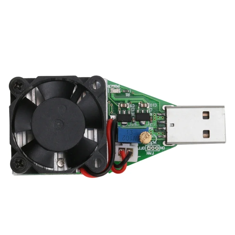 for DC 3.7~13V USB 15W Adjustable Constant Current Electronic Load Discharger