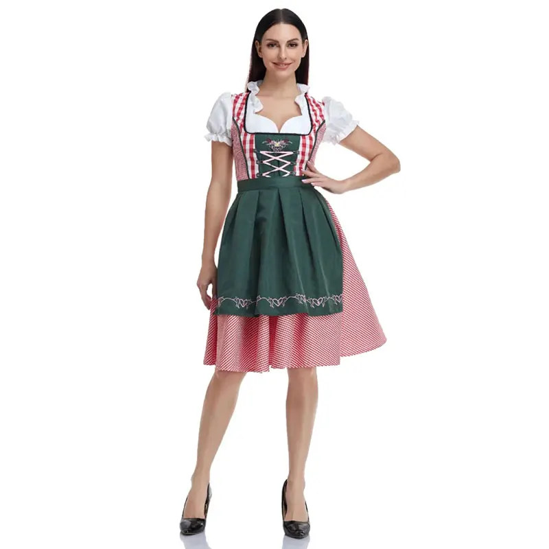 

Female Traditional Bavarian Octoberfest Dresses German Beer Wench Costume German Traditional Bavarian Dress Oktoberfest Costume