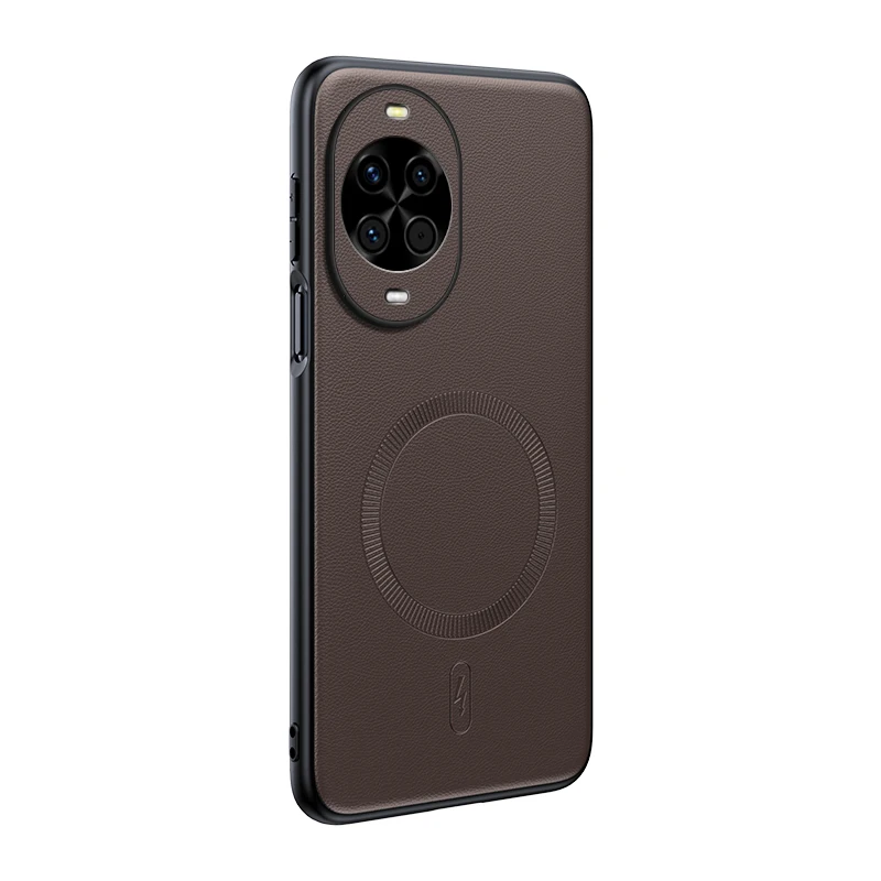 Für Huawei Nova 14: Magnetische Lederhülle mit Schutzfunktion, hochwertige, abriebfeste und rutschfeste PC+TPU-Hülle für Huawei Nova 14. – Detail 4