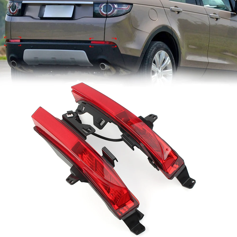 

2x Car Rear Brake Light Tail light Rear Bumper Reflector Light Left & Right Accessories For Land Rover Discovery Sport 2015-2023