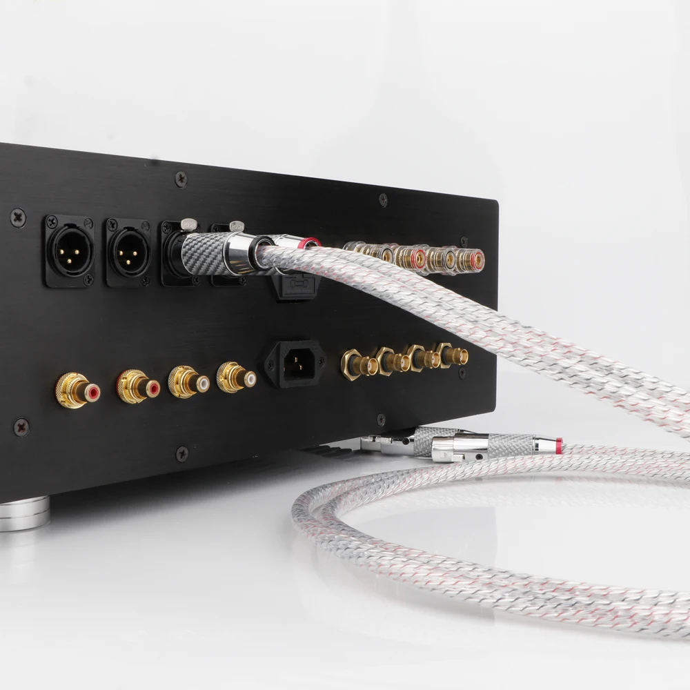 Кабель XLR Соединительный кабель 7N OCC с серебряным покрытием Аудио-видео Удлинительный провод XLR Hi-Fi кабель