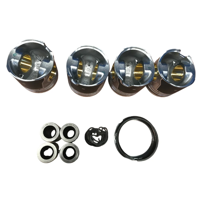 Factory Direct New High Quality 50cm Engine Refurbishment Kit 100% Tested Metal Piston Cylinder Liner Yuchai 6-12 Month Warranty