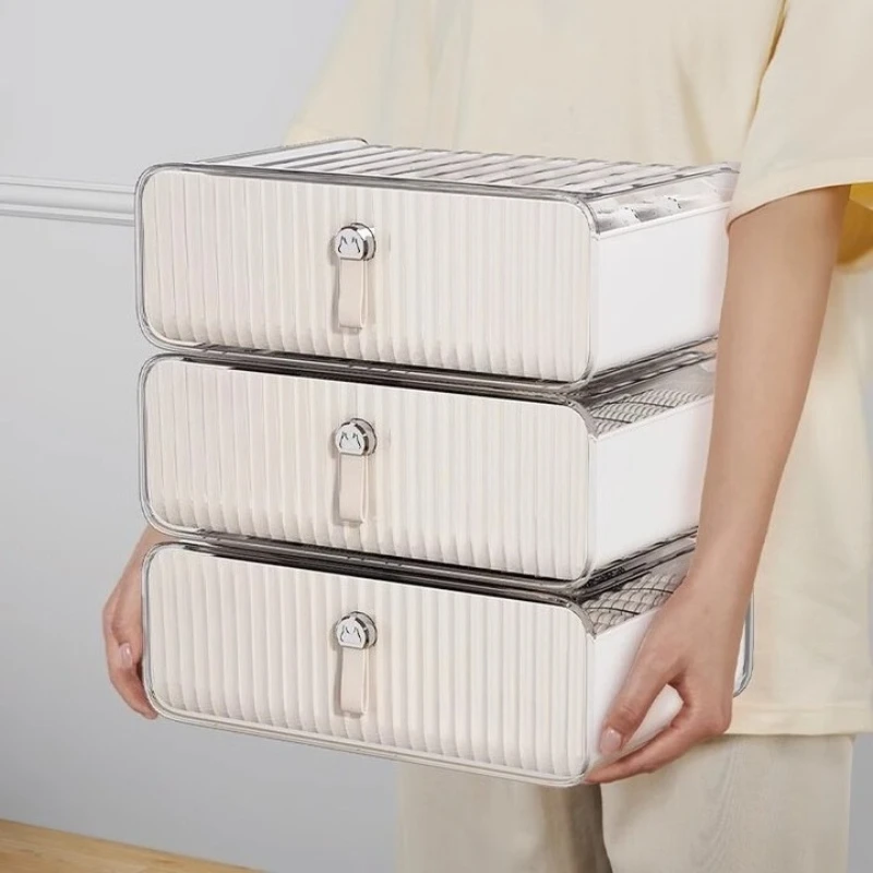 

Underwear storage box, drawer type, household underwear, socks storage artifact, clothings sortings boxs