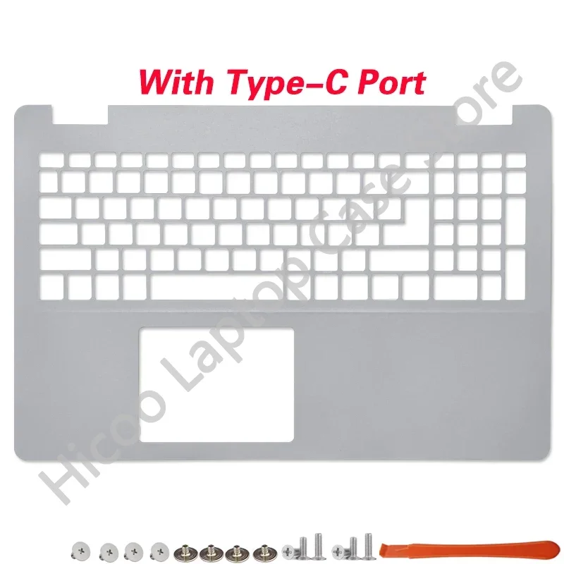 Imagem -04 - Laptop Lcd Tampa Traseira para Dell Inspiron Moldura Frontal Dobradiças Palmrest Caixa Inferior Superior e Superior Shell 032tjm 0v5jhc 5593 Novo