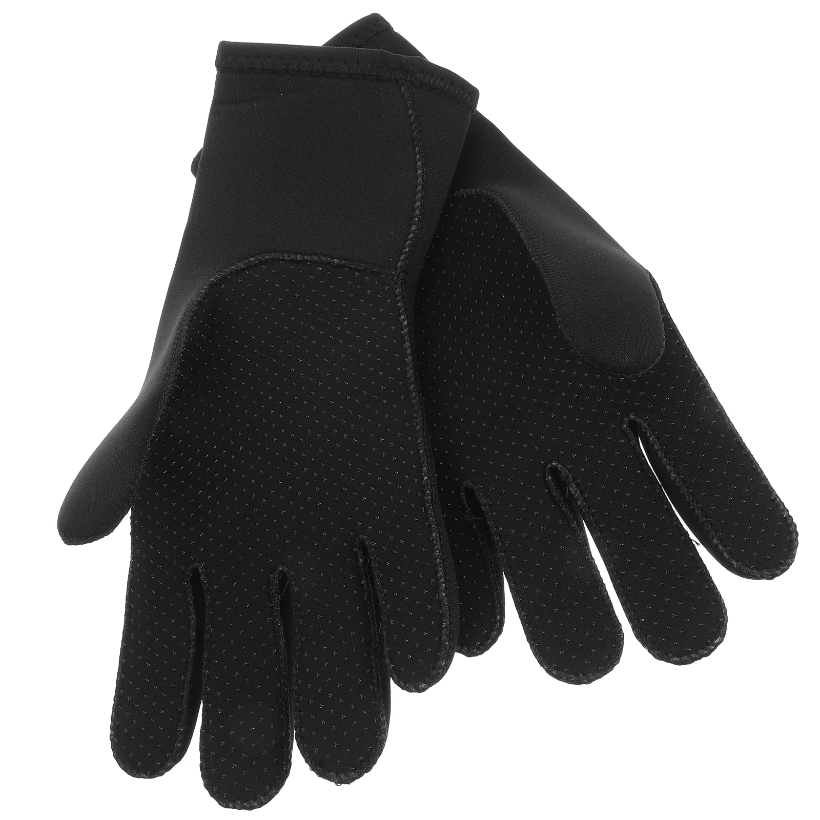 

Xl Size Black Diving Gloves Non-Slip Anti-Scratch Thermal Protection for Diving Swimming Snorkeling Scuba Fishing Kayak Water