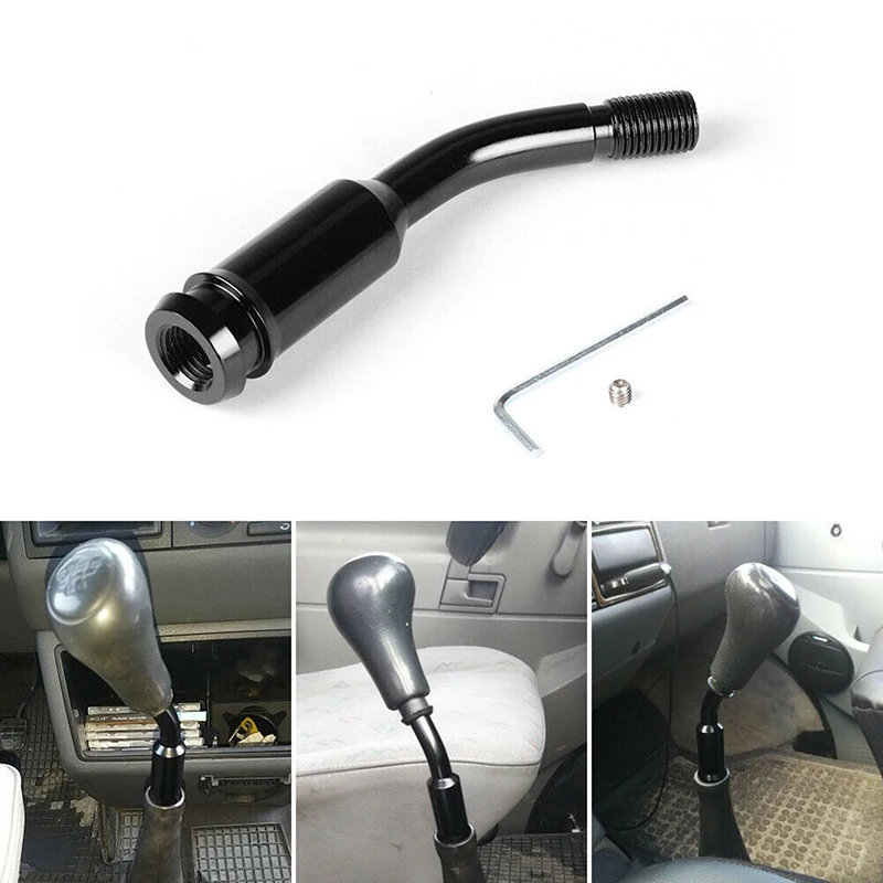 For VW T3/T25\'s 1985-1992 Car Gear Shifter Stick Shift Lever Bent Extension For T4\'s 1990-2000 2001 2002 2003 Auto Accessories