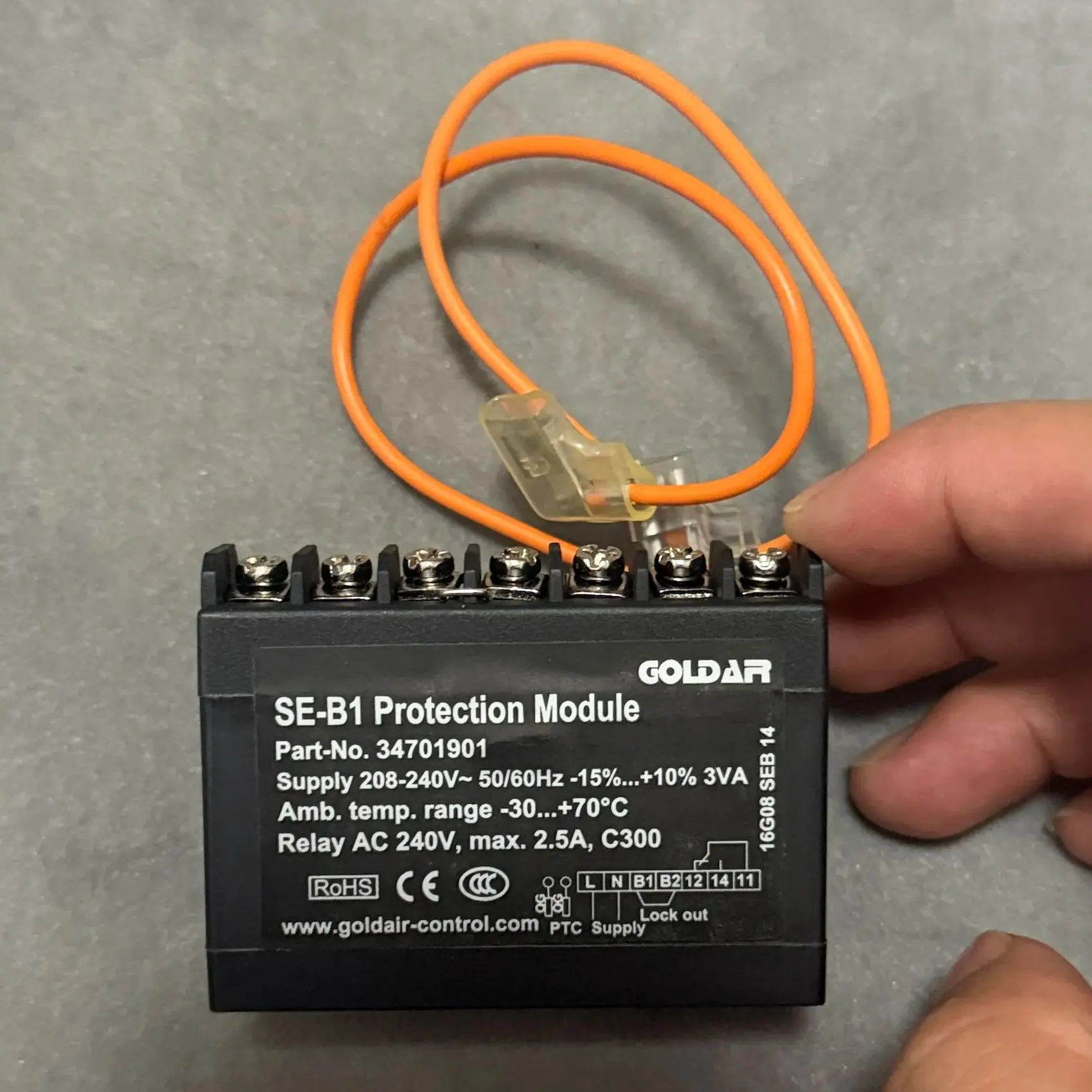 

Защитная пленка компрессора SE-B1 34701901 Модуль защиты двигателя