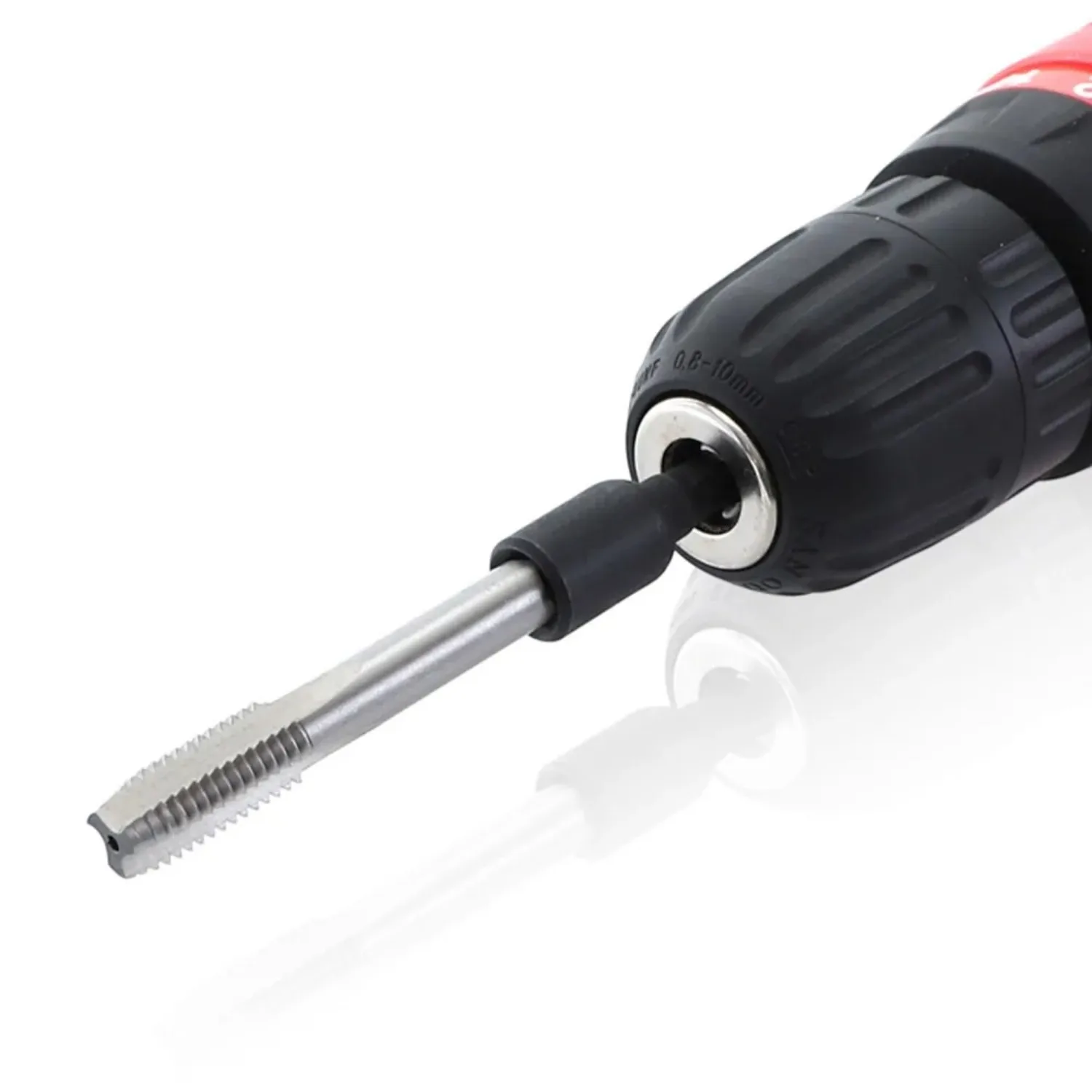 8/7/6PCS Tap Die Socket Adapter 1/4 '' Hex Shank Machine Screw Metric Plug Threading Tool for Electric Drill M4 M5 M6 M8 M10 M12 image 5