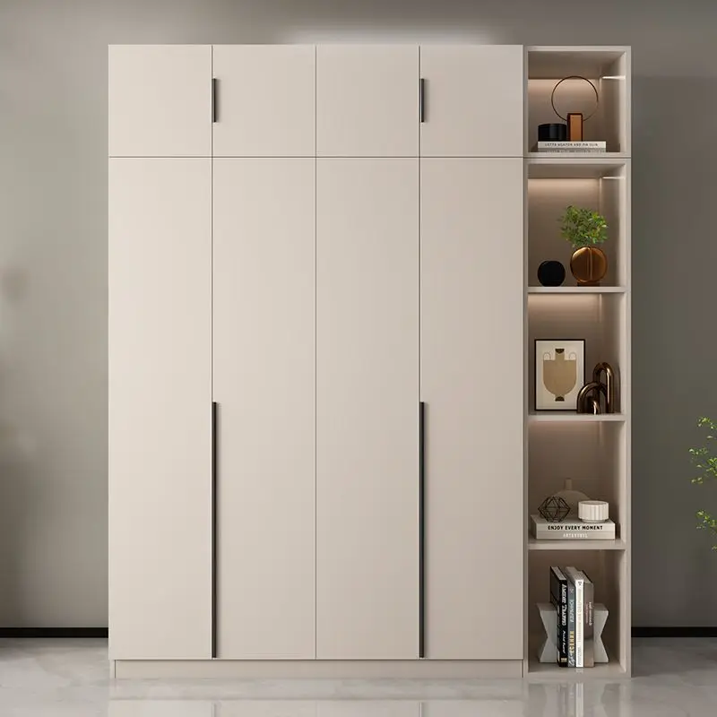 

Oil and wind main cabinet rental room simple storage wardrobe small apartment light