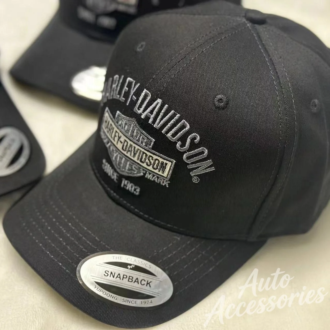 Pour Harley Davidson Electra Glide Ultra classique PA 1250S 114 mode Baseball chapeau moto course en plein air broderie chapeau de soleil