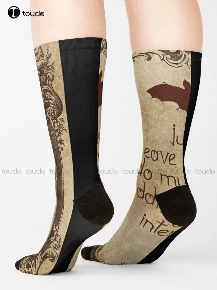 What We Do In The Shadows Socks What We Do In The Shadows Womens Boot Socks Personalized Custom Unisex Adult Teen Youth Socks