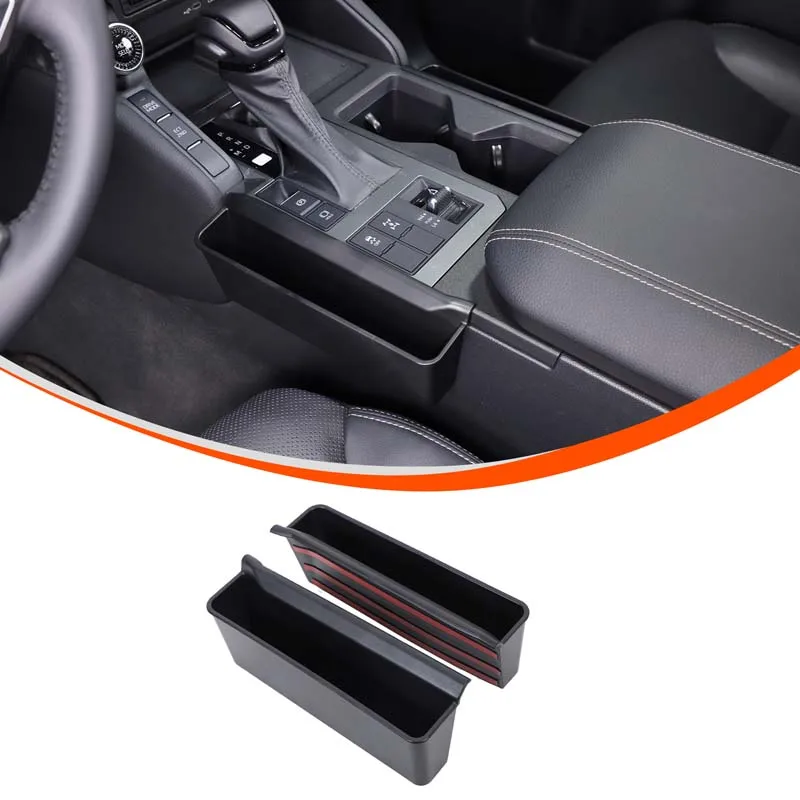 

For Toyota Land Cruiser Prado 250 LC250 2024+ Automotive Gear Shift Panel Both sides Storage Box Mobile Phone Pallet Accessories