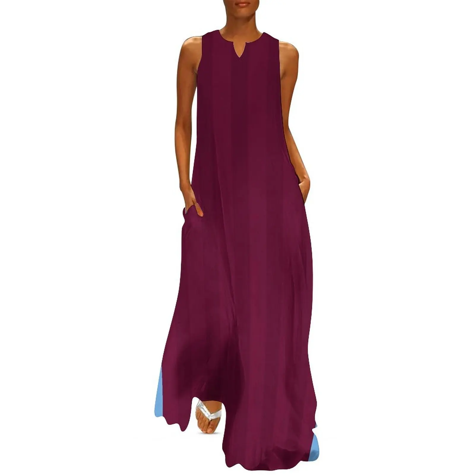 

West Ham United 1997 Retro Home Claret and Sky Stripes Long Dress dress for woman Bride dresses