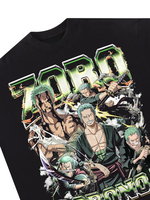 ONE PIECE Sauron T-shirt, Straw Hat Pirate Group Animation Vintage American Retro Short-sleeved Hip-hop Street Blockbuster