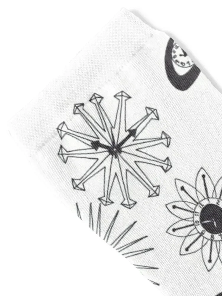 منتصف القرن الساعات الحديثة الجوارب سعيد المضادة للانزلاق لوكس الكثير الرجال الجوارب النسائية