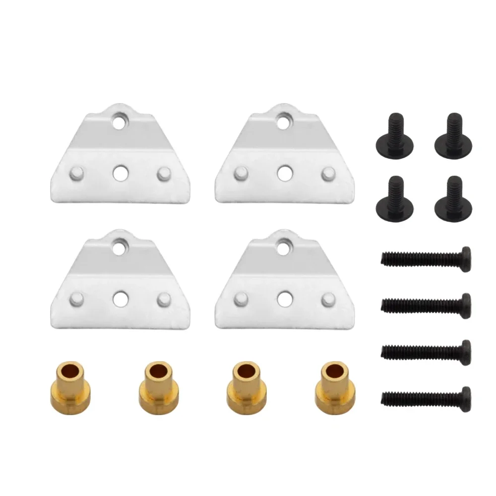 Metalen Voor-En Achterschokdemper Beugel Diy Voor Mn82 Mn78 1/12 Afstandsbediening Auto-Onderdelen Upgrade En Modificatie