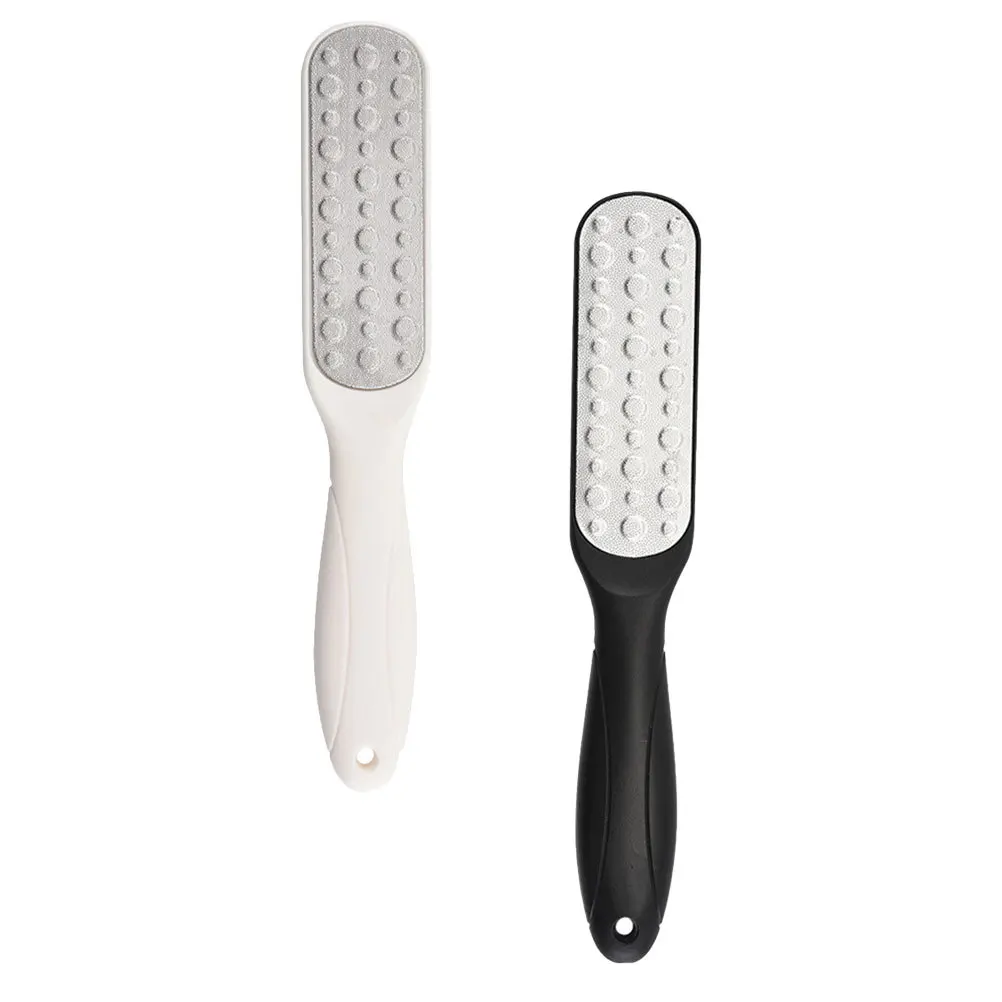 

2pcs Dual-Sided File Pedicure Tool Reusable Handheld Foot Care Trimmer For Dead Skin Removal Foot Exfoliating Rasp Nail Care