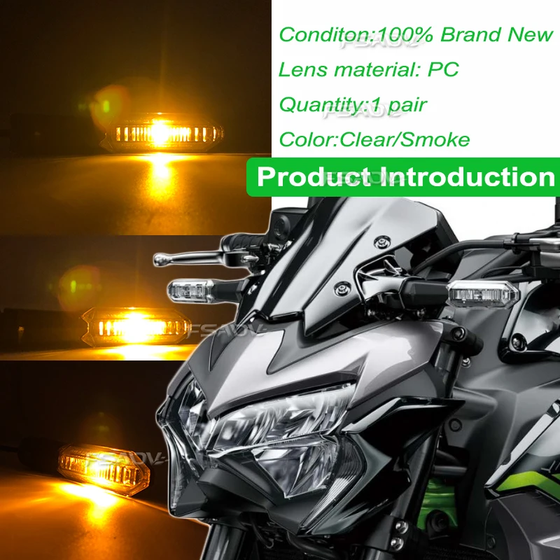 Motorcycle Accessories Indicator Flasher Lamp LED Turn Signal