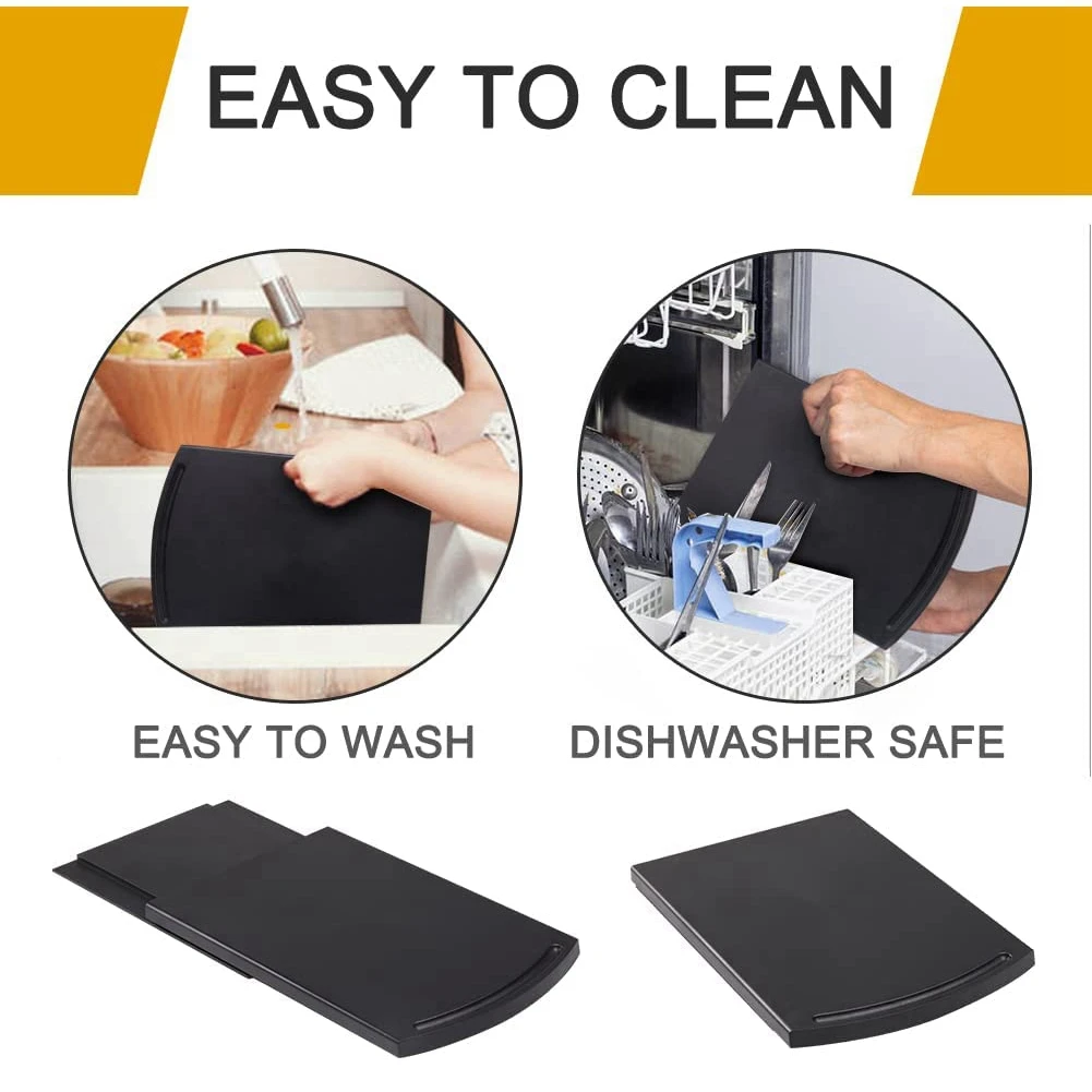 A58E-plateau coulissant de caddie de cuisine, curseur de café de hacks de cuisine, curseur d'appareil de plateau coulissant pour dessus de cuisine avec roues roulantes