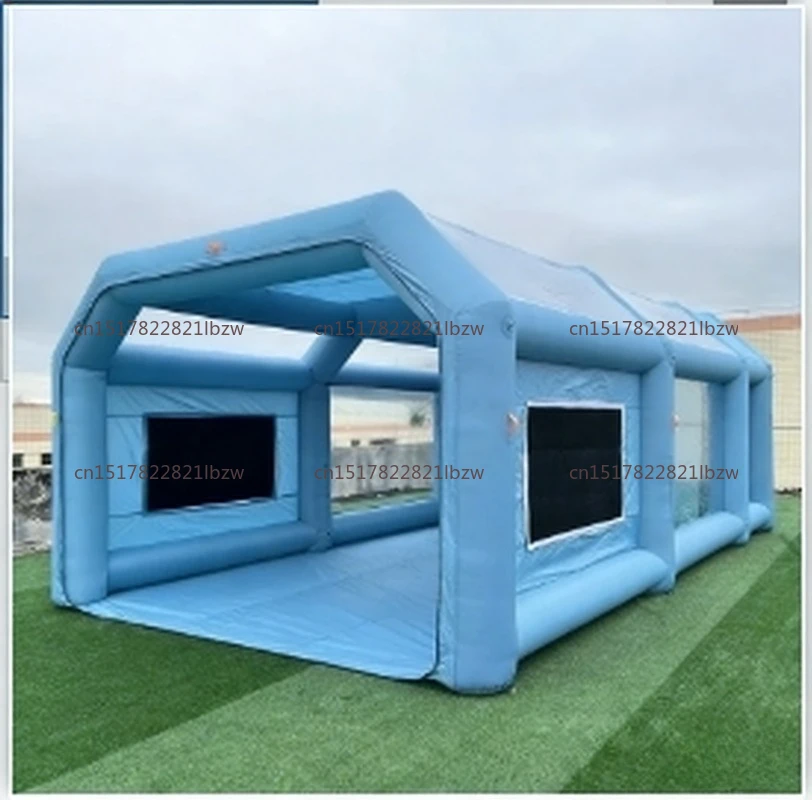 Inflatable Paint Booth with Blowers Inflatable Spray Booth Powerful Spray BoothCar Paint Tent Air Filter System