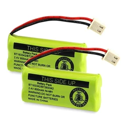 BT183342/BT283342 2.4V 800mAh Ni-MH BT166342/BT266342 BT162342/BT262342 Rechargeable Cordless Phone Battery CS6709 CS6609 CS6509