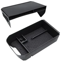 Caja de almacenamiento con reposabrazos para consola central de coche, bandeja organizadora, accesorios interiores para Toyota RAV4 2019-2022, 2 uds.