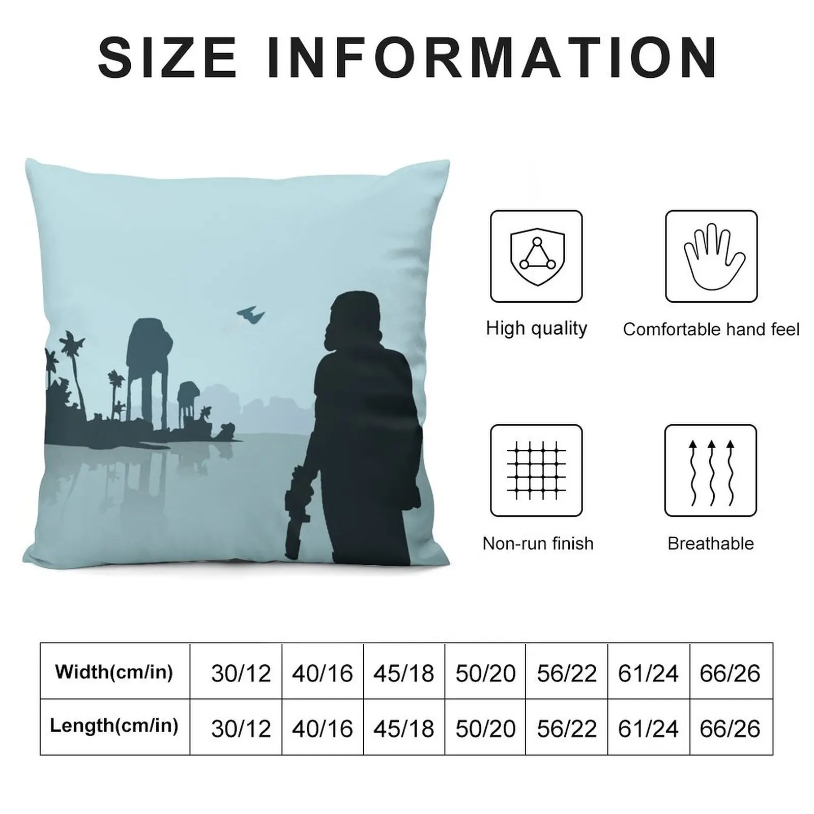 Trooper on Scarif Throw Pillow anime girl Christmas Covers For Cushions Decorative Cushions pillow