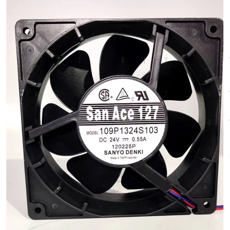 

H 1 pcs Sanyo 109P1324S103 12738 24V 0.55A axial flow cooling fan