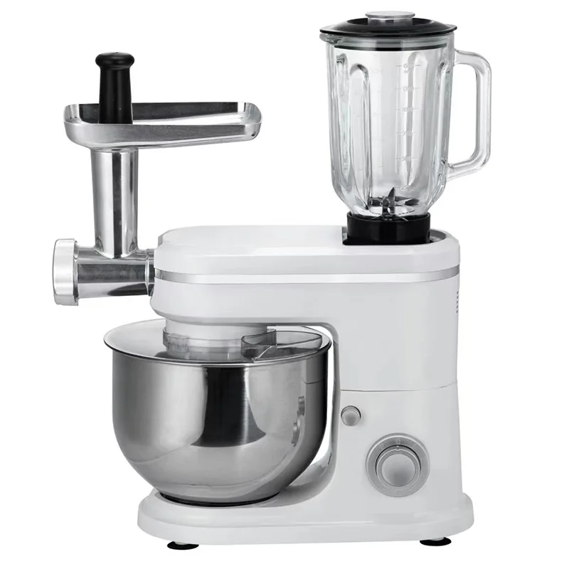 Multifunction Cook Machine Food Processor 1500W Dough Kneader Meat Chopper Baking Bread Blender Household Stand Mixer