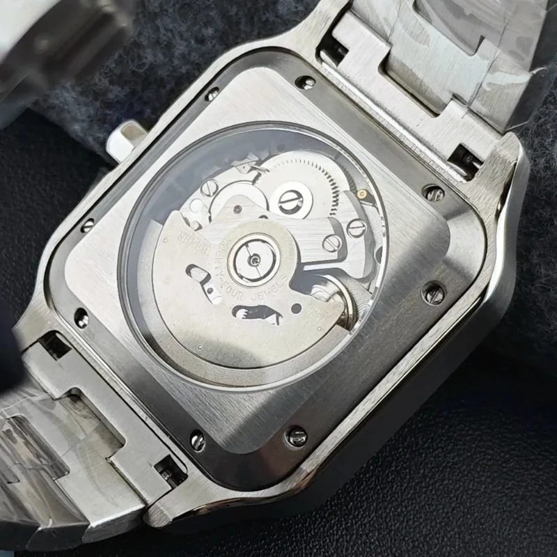 ساعة رجالية من أفضل العلامات التجارية الفاخرة NH35 ساعات آلية أوتوماتيكية زجاج الياقوت ساعة رجالية مضيئة
