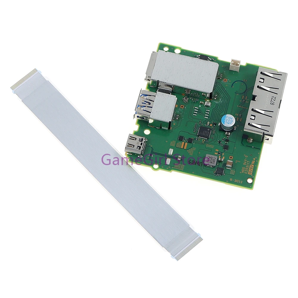 Nintendo Switch HDMI TV Dock Moederbord PCB - close-up view