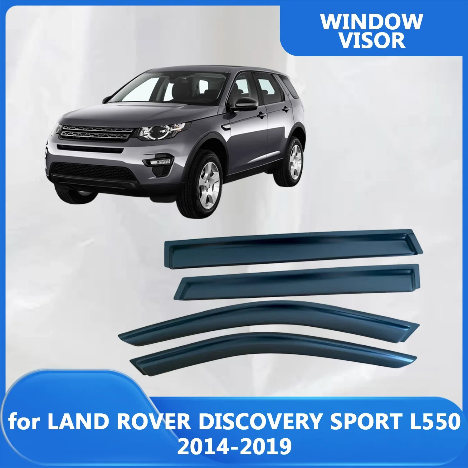 

Window Visor for LAND ROVER DISCOVERY SPORT L550 2014 2015 2016 2017 2018 2019 Wind Deflectors Rain Guards Door Visor Vent