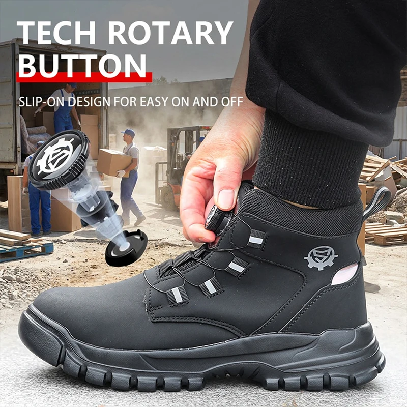 Leather Work Factory - EVA Sole Microfiber Leather Rotating Lacing