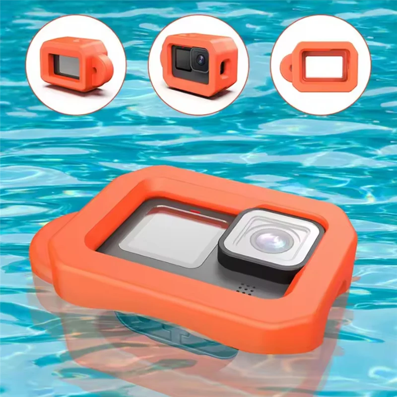 -A25M Floaty Soft Foam Case For GOPRO Hero 9/10/11/12 Professional Action Sports Camera Accessory Snorkeling Surfing Wakeboard