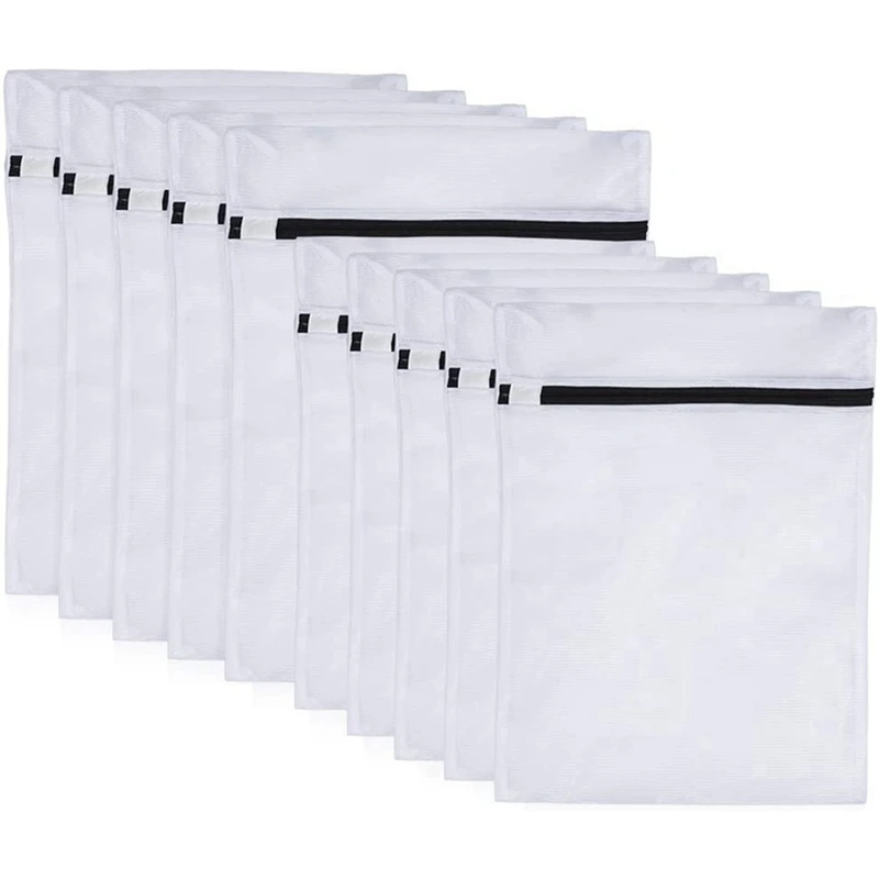 

20 Pack Washing Machine Laundry Bags, Zippered Mesh Laundry Bags, Laundry Bags For Blouses, Bras, Hosiery(10S+10L)