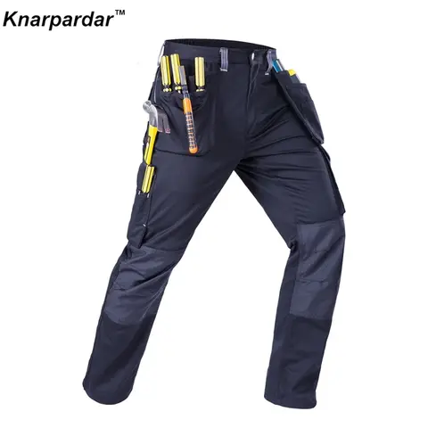 Carperner Mekaniker Arbetsbyxor Med Reflexer Och Flera Fickor Herr Cargobyxor Byggarbetsbyxor 12 best sales byggkläder - №12