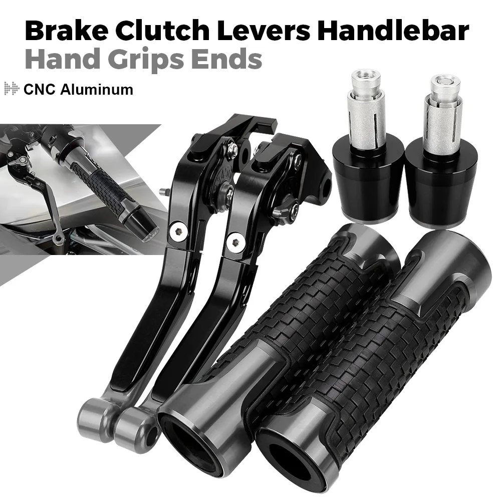 

For 1290SupeRAdvR 2015 2016 2017 2018 2019 2020-2023 Motorcycle Handlebar Hand Grips Handle Bar End Cover Brake Clutch Levers