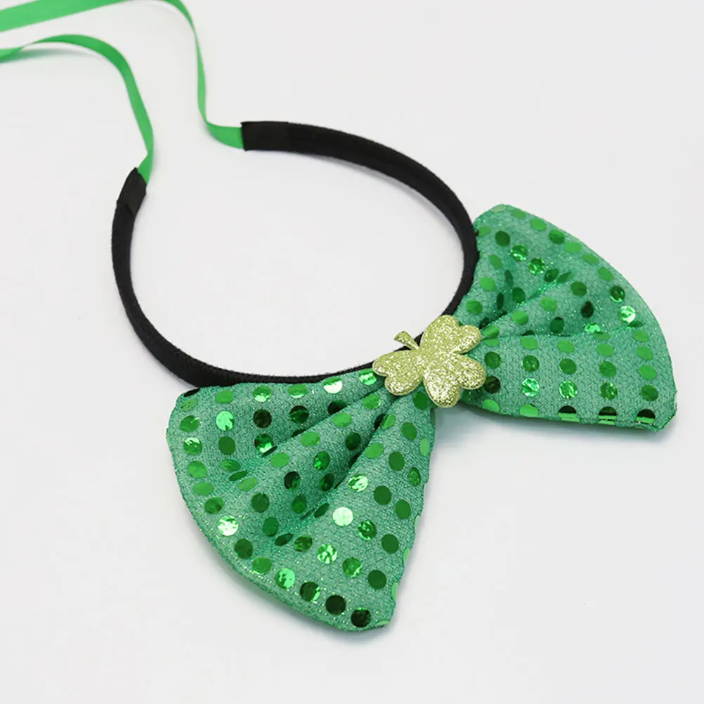 

1 set Pet Party Clothing Small Dog Skirt Hairband St Patrick's Day Costume Lightweight Comfortable Festival Wedding Birthday
