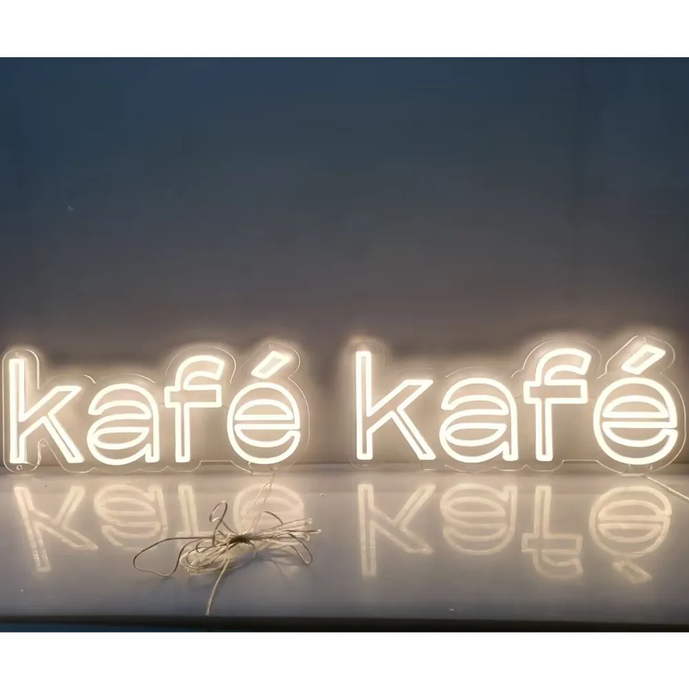 

Warm Glow Coffee Neon Sign - Custom Led Neon Sign Shatterproof LED Wall Decor for Coffee Shop Indoor Outdoor Use