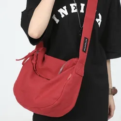 Large Capacity Canvas Tote Bag High Quality Canvas Casual Style Shoulder Bag Long Strap Zipper Shopping Bag