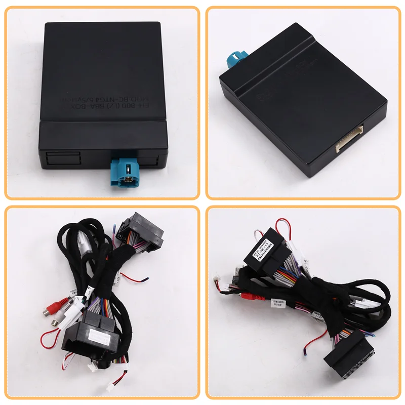 AB96-16Pin AndroidカーラジオハーネスとCanbusアダプター ベンツNTG 4.5シリーズ A/B/C/E/G/ML/CLA/GLA/GL用