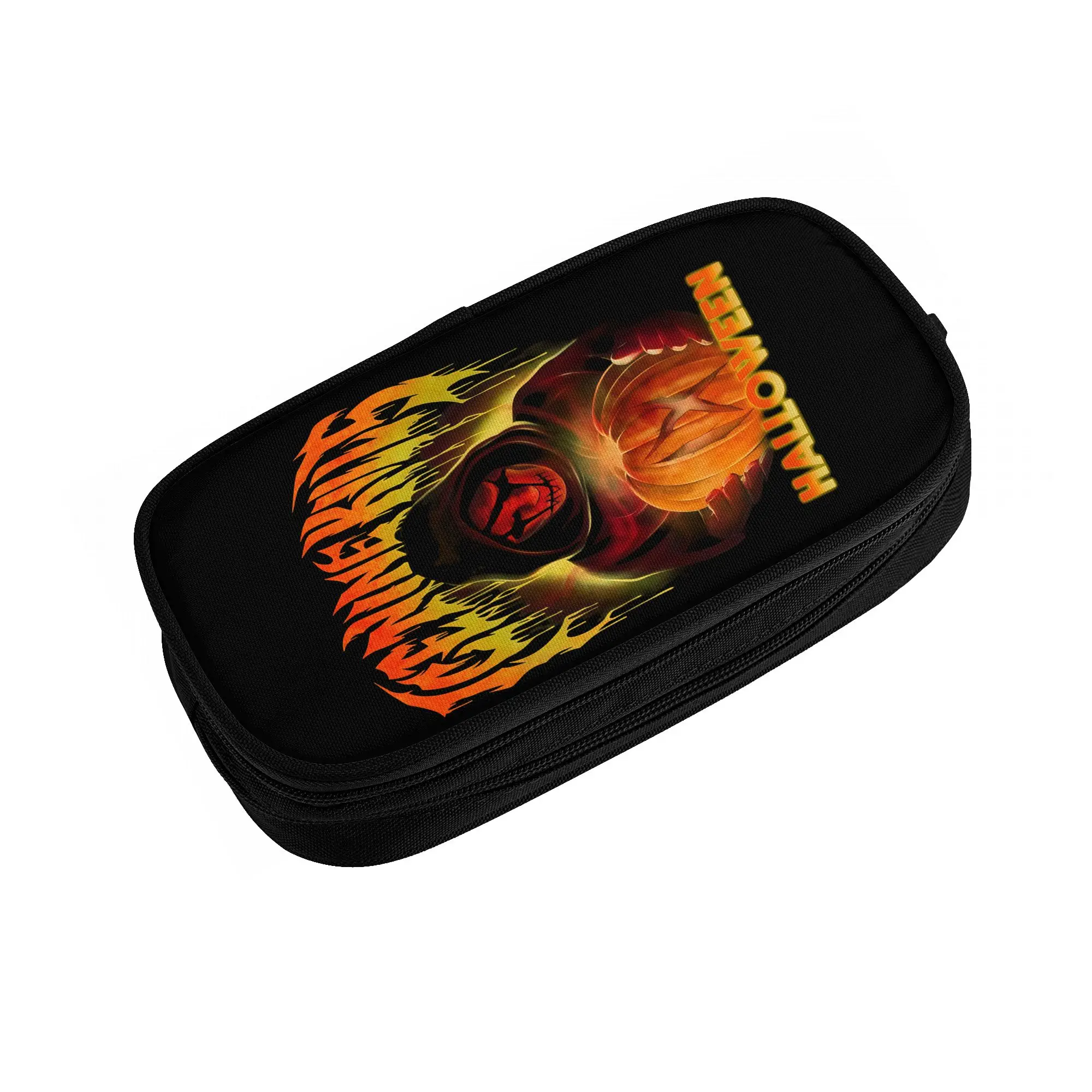 German Power Heavy Metal Band Helloween  Cute Pencil Case Girl Boy Large Capacity  Pencil Box Students Stationery