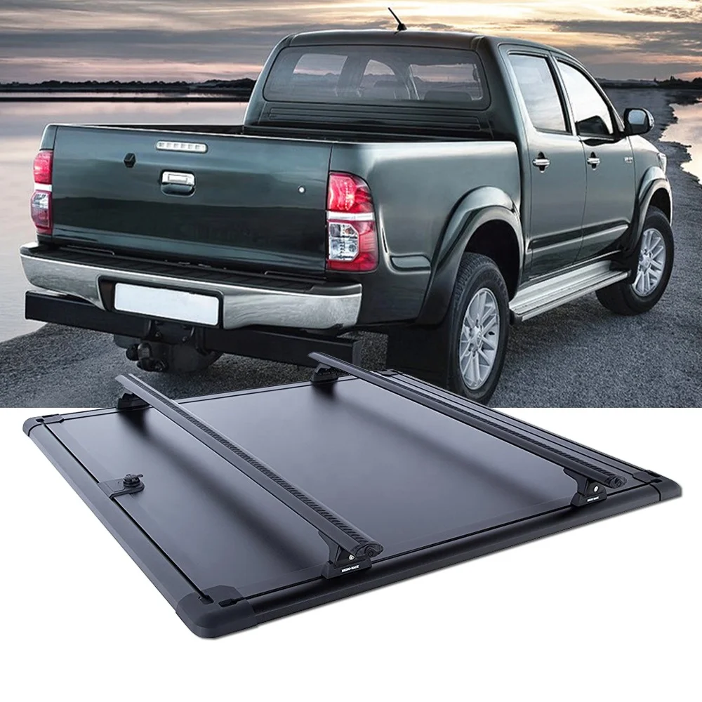

High Quality Car Accessories Waterproof Truck Tonneau Covers Aluminum Alloy Pickup Tonneau Cover for Hilux