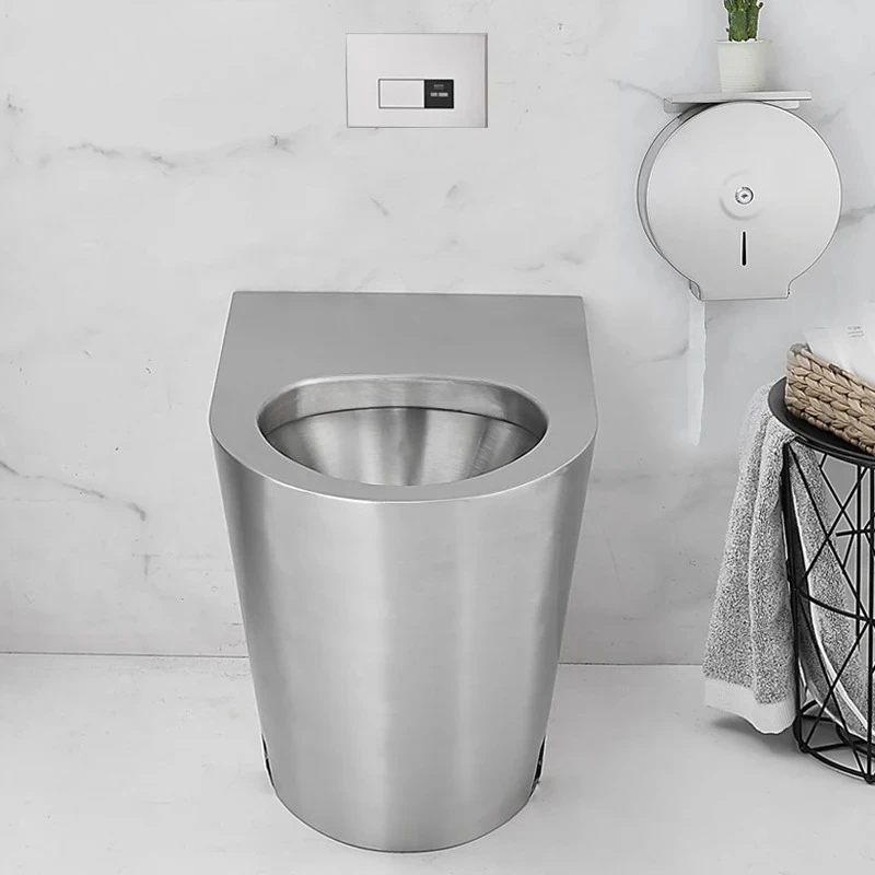 WC pubblico antigelo per WC in acciaio inossidabile 304