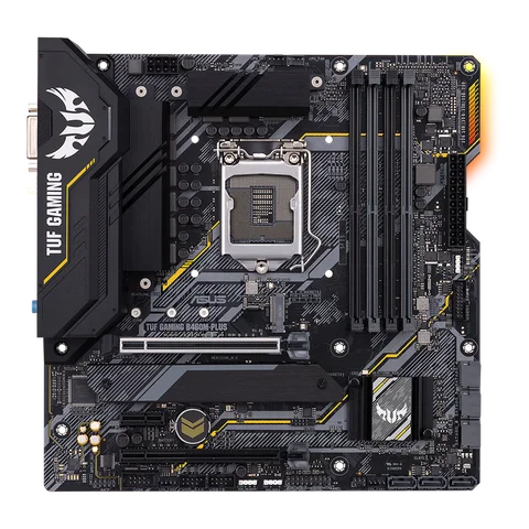Used ASUS TUF GAMING B460M-PLUS motherboard supports LGA1200 Micro ATX gaming motherboard